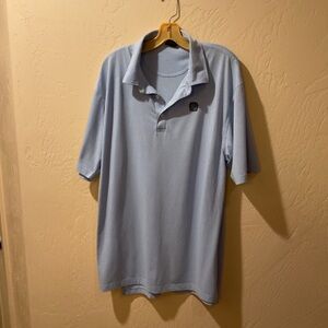 Dunning golf Light Blue Polo Shirt for Men